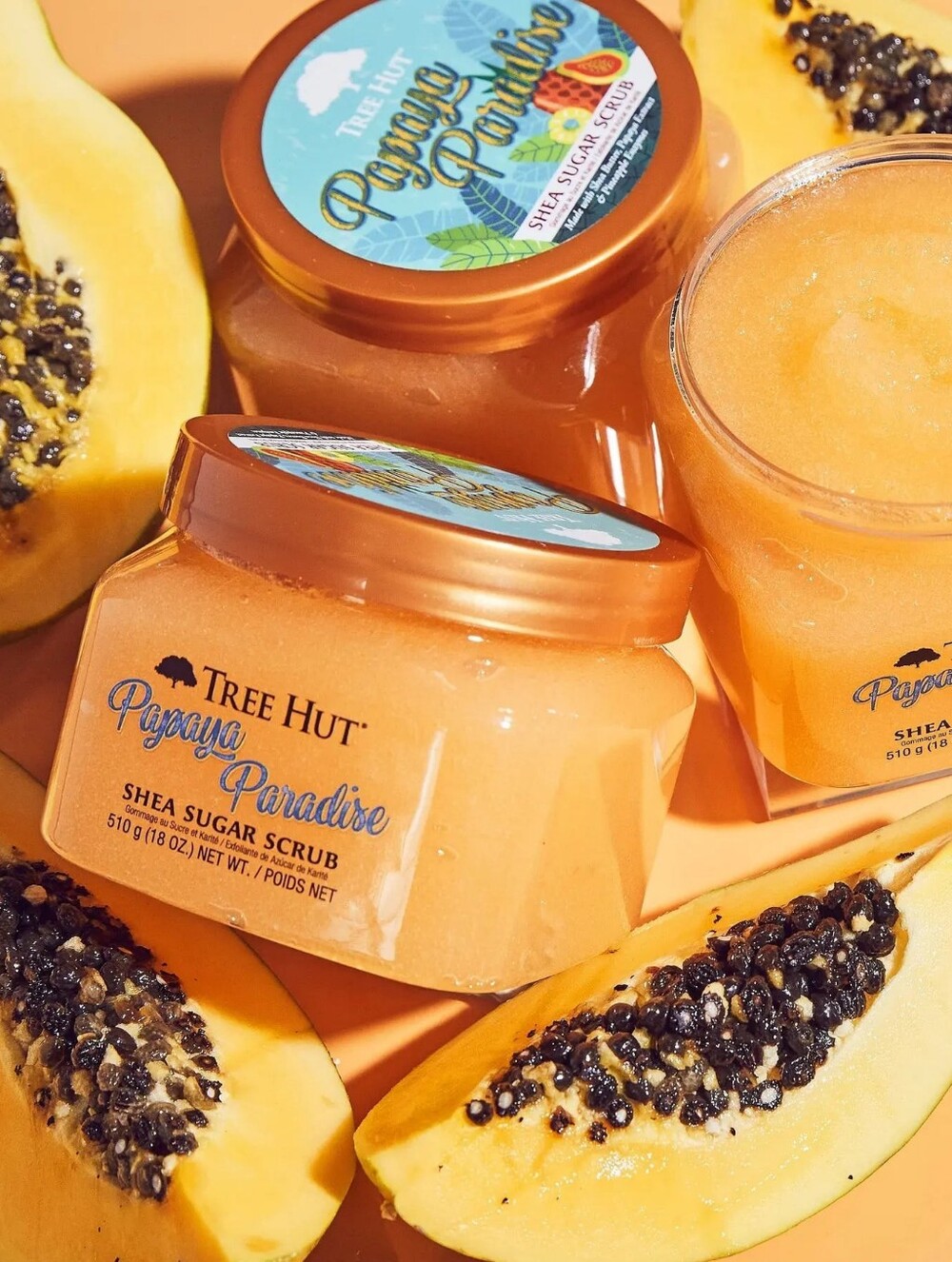 Tree Hut Papaya Paradise Shea Sugar Scrub